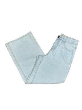 Forever 21 Girl’s Wide Leg Jeans Light Wash Size 5/6 School Casual Preppy Chic